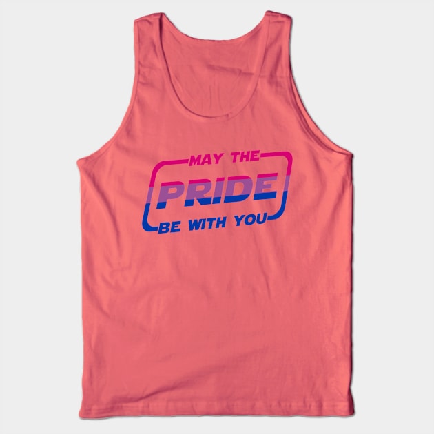 May the Pride Be With You Bisexual Flag Tank Top by Scar